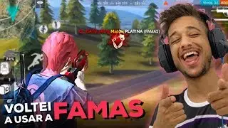 TINHA ESQUECIDO O QUANTO EU ERA BOM DE FAMAS! EL GATO FREE FIRE!