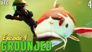 EXPLORING THE POND DEPTHS! :: Grounded Ep. 4 :: Workbench, Peblet Dagger, Fin Flops, and Gil Tube