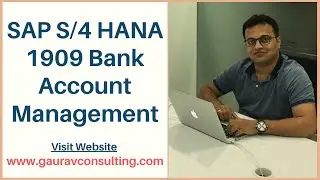 SAP S/4 HANA 1909 Bank Account Management - Approval Workflow