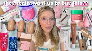 criticizing new “VIRAL” makeup and skincare releases from sephora and ulta | are they worth it?? 😭