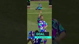 Corner kick Goal by Sergio Ramos #fifamobile