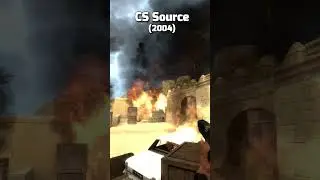 CS 1.6 vs CS Source vs CS:GO #shorts #csgo #gaming