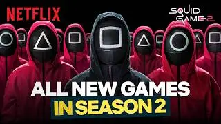 Squid Game Season 2: ALL New Games | Hindi Dub | Netflix India