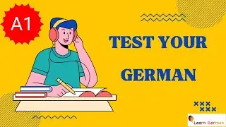 Test Your German | Level A1 | November Special | Teste Dein Deutsch | Learn German