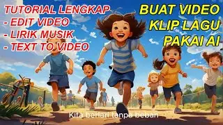 Cara Membuat Video Klip Musik dengan AI | Lirik Musik Otomatis Tutorial Lengkap