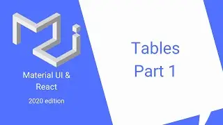 React & Material UI #13: Simple Tables (2020 edition)