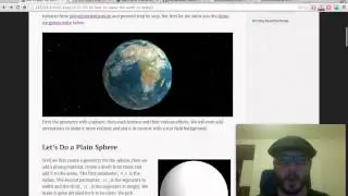 How to Make the Earth in WebGL?