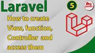 How to create View, Function, Controller and access them |  Laravel सीखें हिंदी में