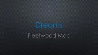 Fleetwood Mac Dreams lyrics