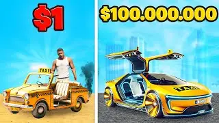 TAXI de 1$ vs 100.000.000$ en GTA 5