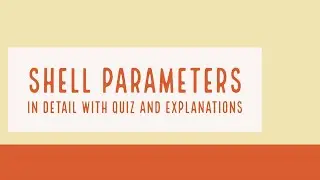 How to use positional parameters in Linux Shell Script with quiz and example for easy understanding