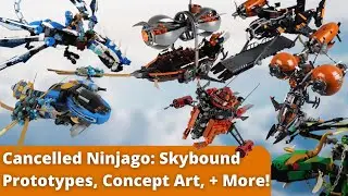 Ninjago Skybound: Cancelled Sets, Concept Art, and Prototypes!