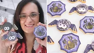 Spider Cookies for Halloween