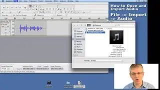 2 How to Open or Import Audio Files in Audacity - Video Guide to Audacity