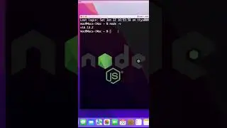 How to install Node Js on Mac 