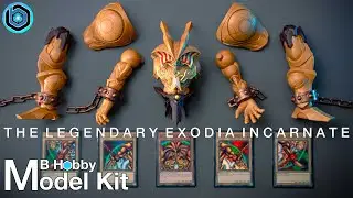 Yu-Gi-Oh The Legendary Exodia Incarnate Model Kit | Speed Build | ASMR