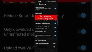 How to  On YouTube Data Saving Mode. Save Data on YouTube. #viral #youtube