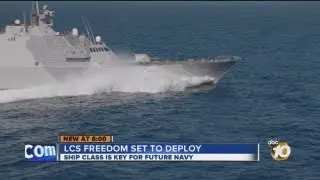 Littoral combat ship USS Freedom set to deploy Friday: Ship deploying to the Asia-Pacific region