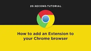 Add an extension to Chrome | Chrome Tutorial #7