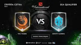 TNC Tigers vs Entity Gaming, The International SEA QL, game 2 [4ce, Lex]