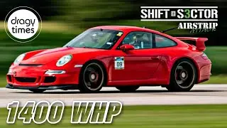 1400 WHP Porsche 997 GT3 TWIN TURBO | Acceleration from 0-334 Km/h & 0-207 mph