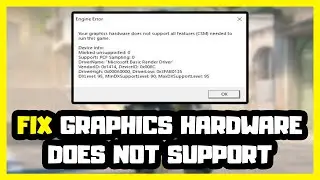 How to Fix Counter-Strike 2: Your Graphics Hardware Does Not Support | CS2