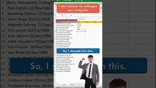 excel data cleaning Firsts name