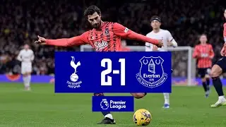 PREMIER LEAGUE HIGHLIGHTS: TOTTENHAM HOTSPUR 2-1 EVERTON