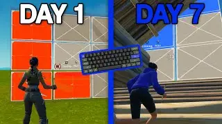 My 1 WEEK Controller to Keyboard and Mouse Progression! (Fortnite)