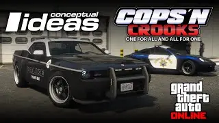 GTA Online: Cops´n Crooks - Vehicles and Prices (Conceptual Ideas)