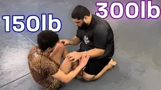 150lb Blue Belt Challenges 300lb Purple Belt