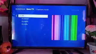 How to Turn on Closed Cations on Insignia Tv