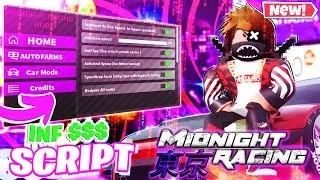 Roblox Midnight Racing Tokyo Script AUTO FARM + INF MONEY + MRT SCRIPT HACK GUI *PASTEBIN 2024*