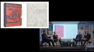 Frank Johnson, Secret Pioneer of American Comics panel at Society of Illustrators