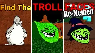 Find the Troll Faces Re-Memed Part 10 (Roblox)