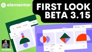 First Look - Elementor BETA 3.15 - Elementor Pro Wordpress Tutorial - Offset Carousel - Loop Filter