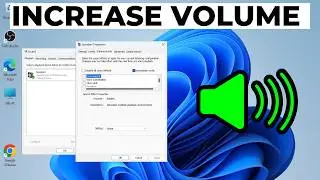 How to Increase Speaker Volume in Windows 11 Laptop