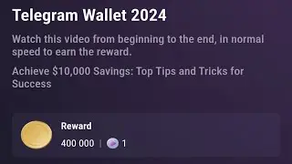 Telegram Wallet 2024| Tapswap Watch Video Code | Tapswap Video Code Today 8 September