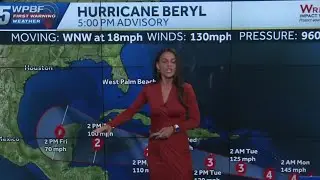 Hurricane Beryl and brand new Tropical Depression 3