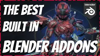 The BEST Addons That Come with Blender! #2