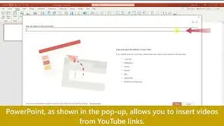 How to insert YouTube video in Microsoft PowerPoint