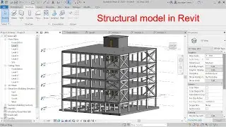 Structural modeling in Revit