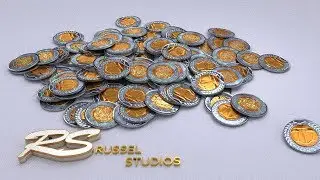 Blender - Realistic Coins Modelling and Animation Tutorial (How-To-Create This In Blender 2.79)