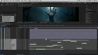 AE Halloween 17 Random Sequence Layers
