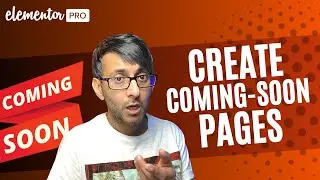 Create Coming Soon or Maintenance Pages - Elementor Wordpress Tutorial