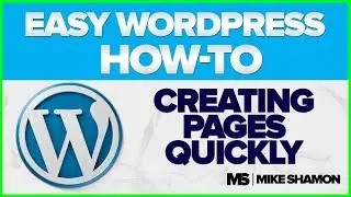 Create Bulk Pages in WordPress - Fast Tutorial