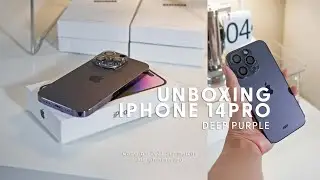 Unboxing iPhone 14 Pro Deep Purple 2023