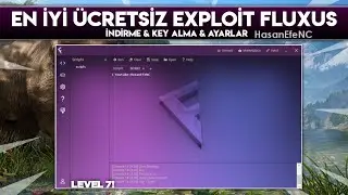 ROBLOX EN İYİ ÜCRETSİZ EXPLOİT FLUXUS NASIL İNDİRİLİR & KEY ALINIR ? | Roblox Free Level 8 Exploit