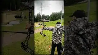 Стрельба из лука #slowmotion #archery #лучшее #shorts