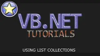 VB.NET Tutorial - List Collections - Adding, Retrieving, and Removing Data (Visual Basic .NET)